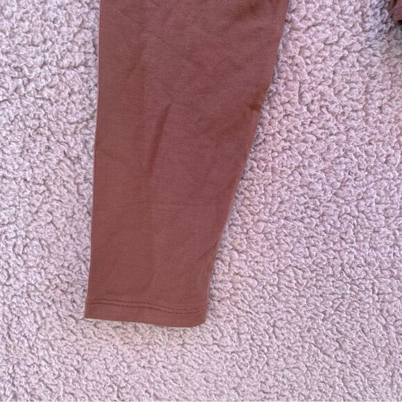 NEW Wilfred Toulouse Caramelized Walnut Noix De Grenoble Thong Bodysuit Sz S - Picture 3 of 11